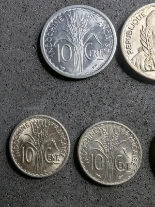 Colección Monedas Indochina Francesa