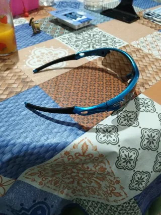 Gafas de sol ciclista azules