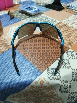 Gafas de sol ciclista azules