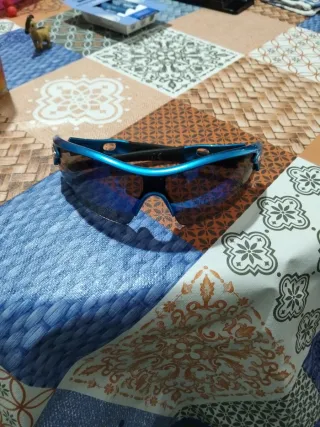 Gafas de sol ciclista azules