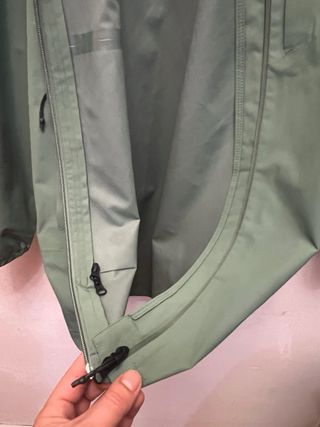 Chaqueta impermeable Vaude verde