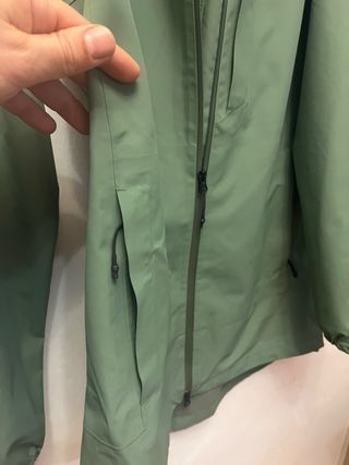 Chaqueta impermeable Vaude verde