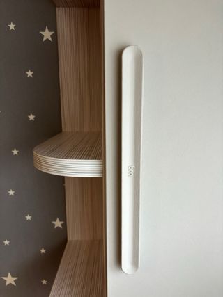 Armario Rinconera Madera Beige/Blanco