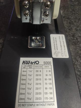 Grapadora KW-trio 5000 Alta Capacidad