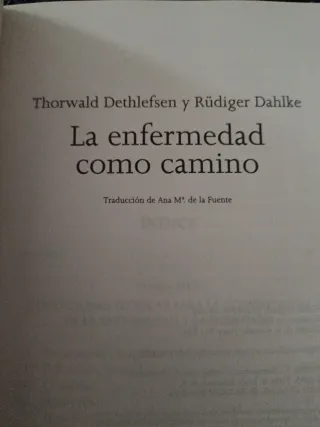 La enfermedad como camino