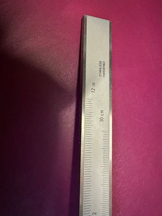 Calibre profesional de acero inoxidable