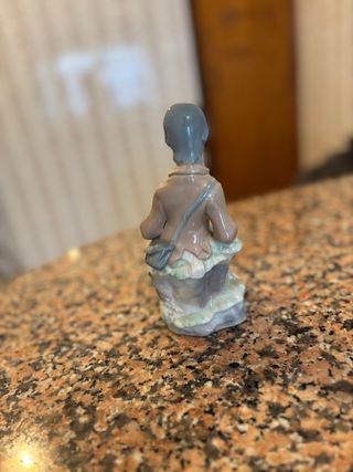 Figura Casades Niño Pastor con Cordero Porcelana