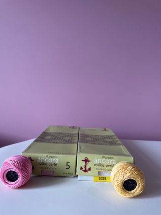 Ovillo perlé Ancora 10 gramos