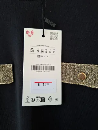 Camiseta hilo metalizado