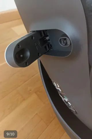 Silla de coche negra. De 0a 4 años