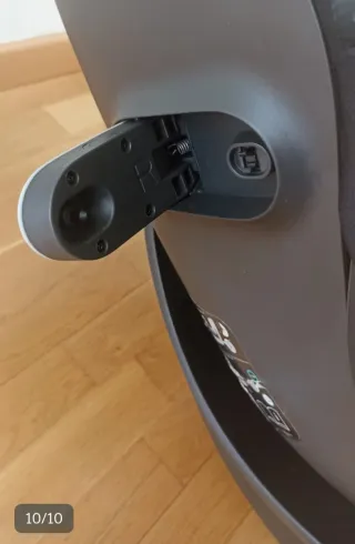 Silla de coche negra. De 0a 4 años