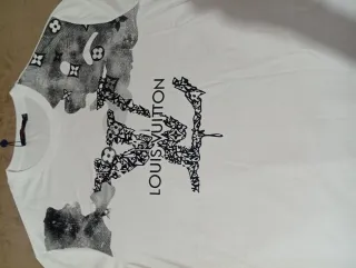 Camiseta Louis Vuitton Blanca Talla M