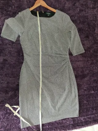 Vestido Lauren Ralph Lauren Pata de Gallo