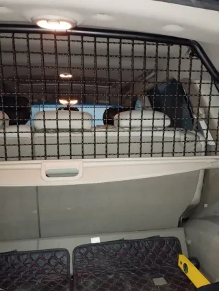 Separador metálico perros