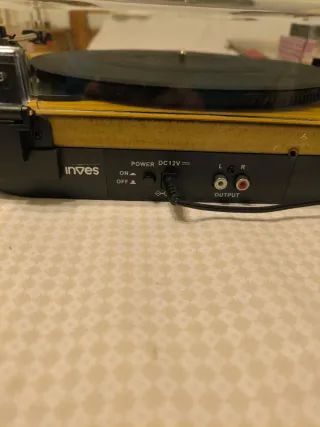 Tocadiscos Inves RP-103B Madera Vintage