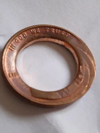 MONEDA 1 CENTAVO LINCOLN.ERROR PLANCHET.