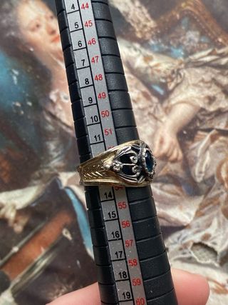 Anillo Plata Vintage Diseño Filigrana