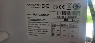 Panel de control frigorífico Daewoo FRN-U20BCW