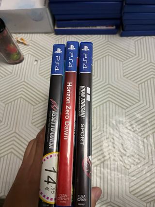 PS4 Juegos: Horizon, Gran Turismo, Assetto Corsa