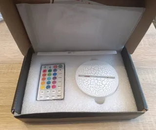 Lámpara LED Caballo Acrílico