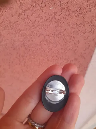 2 spille vintage cammeo resina