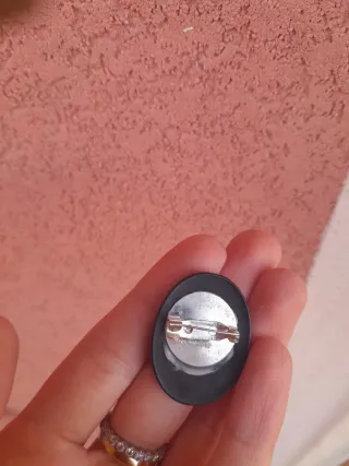 2 spille vintage cammeo resina