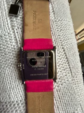 Reloj Pertegaz Rosa y Plateado
