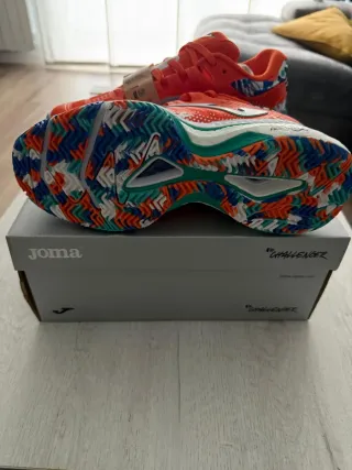 Zapatilla pádel Joma Challenger SLAM Naranja