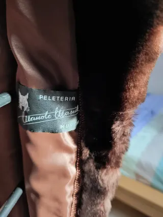 Chaquetón Mouton Marrón