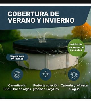 Cubierta Piscina EasyFlex 5x5m