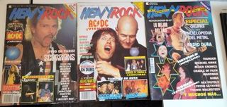Pack 3 revistas Heavy Rock