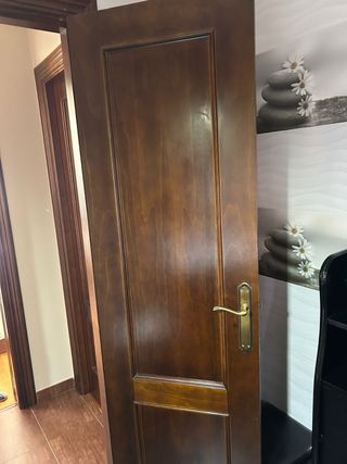 Puertas de nogal