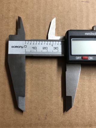 CALIBRE DIGITAL DE 200mm. DIN 862 INOXIDABLE