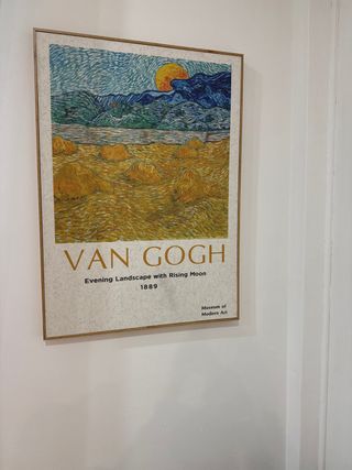 Cuadro Van Gogh Paisaje con Luna