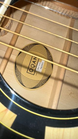 Guitarra Acústica Oqan Negra