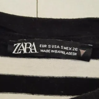 Camiseta sin mangas Zara Talla S