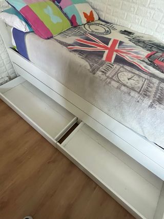 Cama individual IKEA 90x200