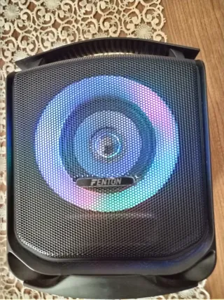 Altavoz Fenton Bluetooth Luces LED Potente