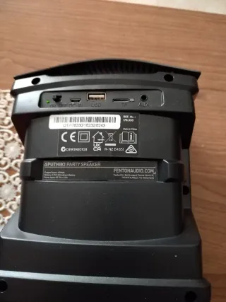 Altavoz Fenton Bluetooth Luces LED Potente