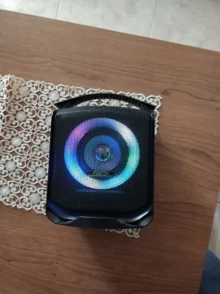Altavoz Fenton Bluetooth Luces LED Potente