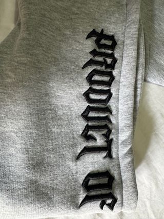Sudadera Hodrich gris con capucha