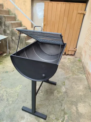 Griglia (Guazú) Barbecue Artigianale Nera