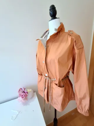 Gabardina reversible Purificación García,  oversiz