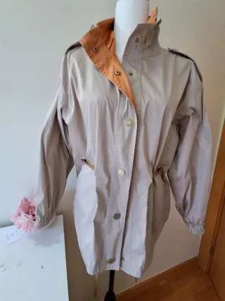 Gabardina reversible Purificación García,  oversiz