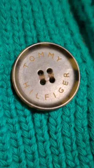 Maglione Tommy Hilfiger Verde Donna L