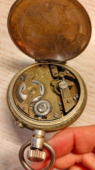 Orologio da tasca vintage Roskopf Patent.