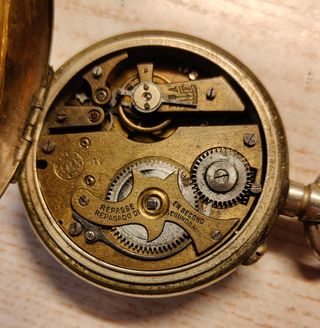 Orologio da tasca vintage Roskopf Patent.