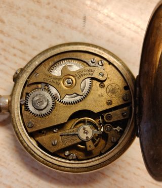 Orologio da tasca vintage Roskopf Patent.