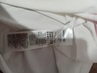 Camiseta DSQUARED2 blanca con estampado