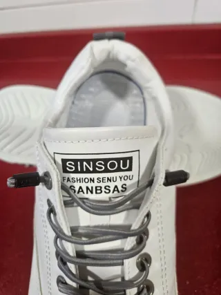 Zapatillas Blancas Transpirables Talla 43